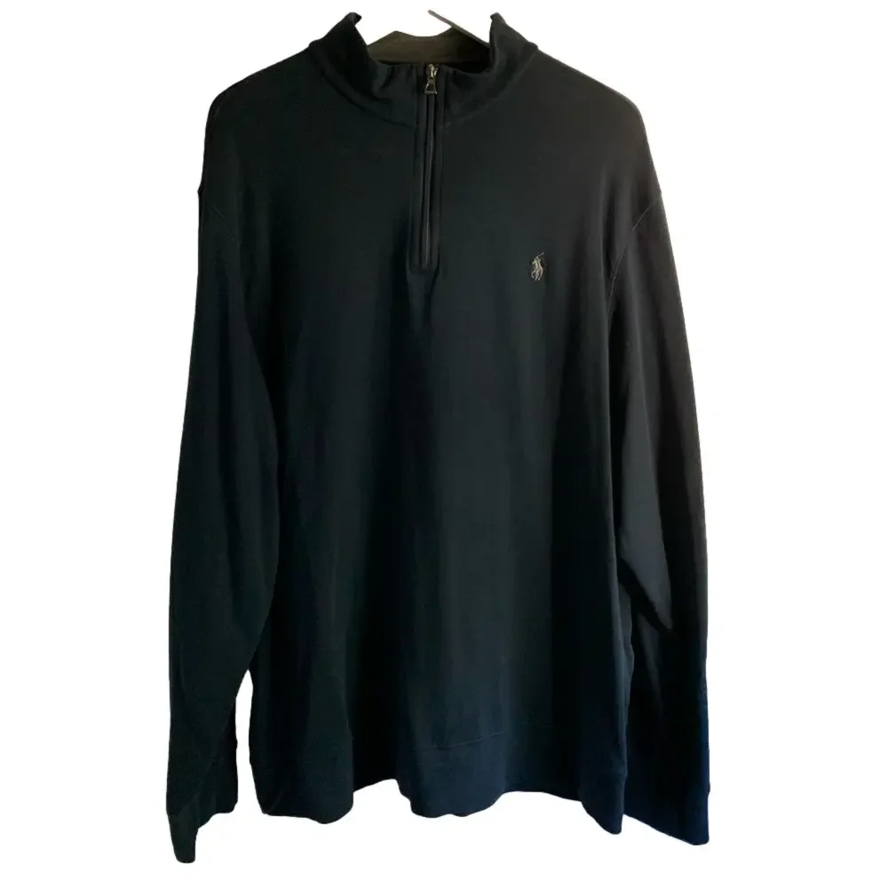 Polo Ralph Lauren Half Zip Navy Sweatshirt